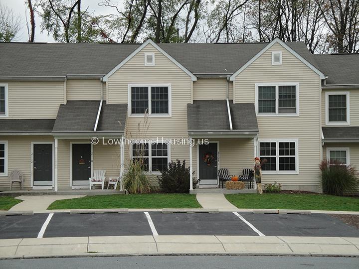 The row houses shown above are examples of housing units that can be quickly assembled in order to house management executives and their support staff.