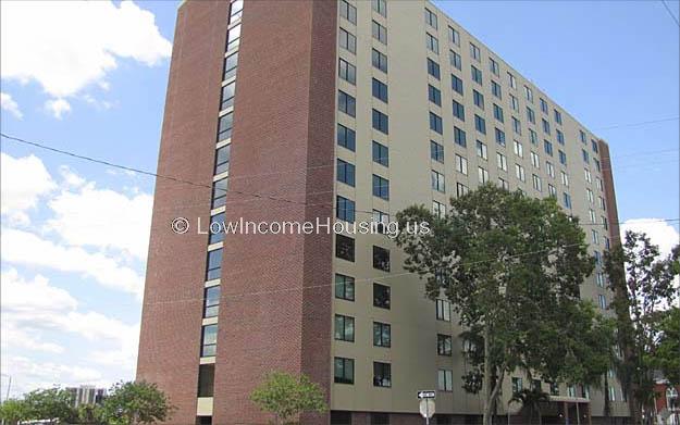 Classic red brick construction with tamper proof steel window frames provide the security an flexibility needed in large, urban environments. 