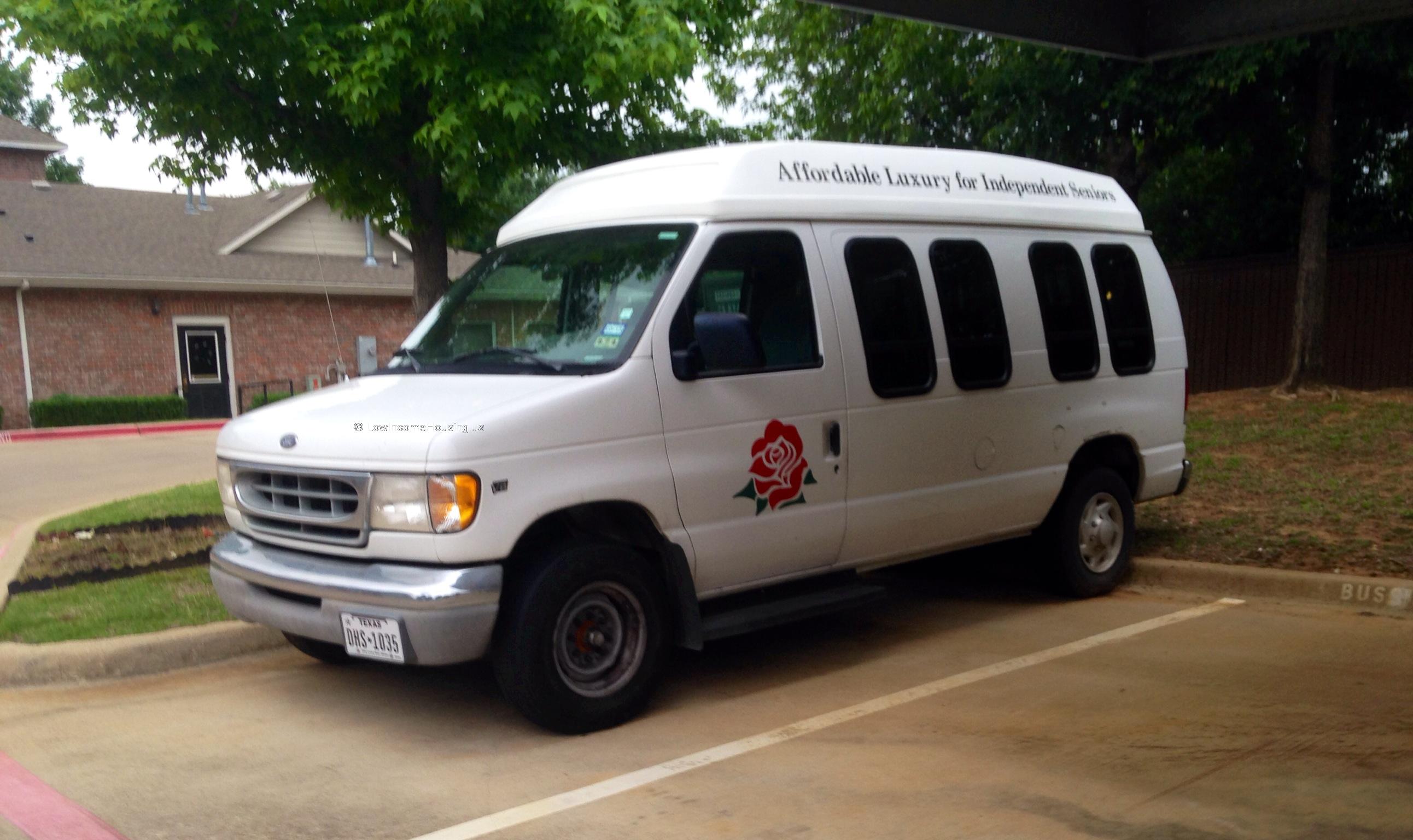 Photograph of curbside parking.