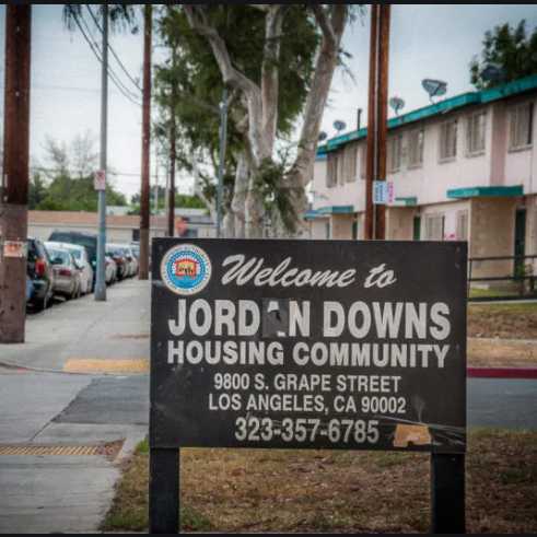 Jordan Downs Los Angeles Public Housing Apartments