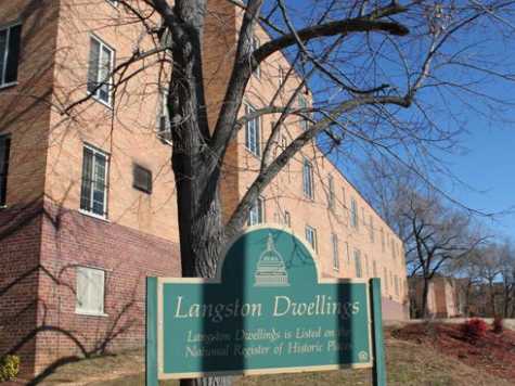 Langston Terrace and Langston Addition DC Public Housing Apartments 