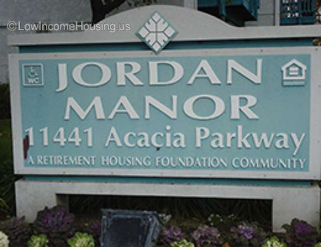 Jordan Manor Senior Apartments Garden Grove