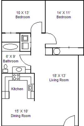 La creole Manor Townhouses - West Valley Low Rent Public Housing Apartments