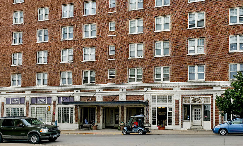 Historic Hotel Iowa Affordable Apartments