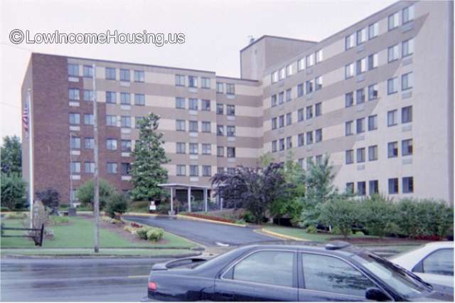 Large Office building where Michigan Team was located