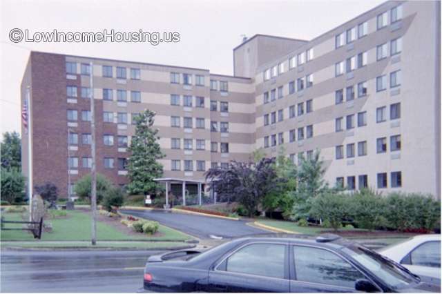 Large Office building where Michigan Team was located