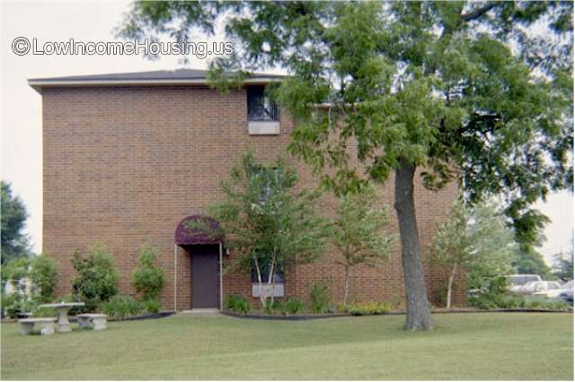 Side entrance to conference room