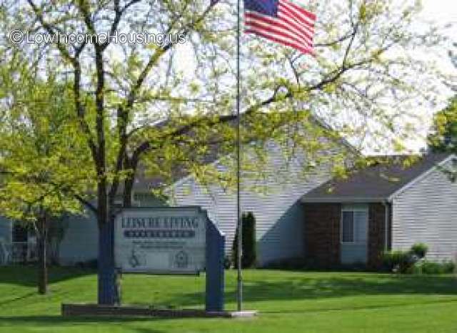 Leisure Living - Modest construction units for retired personnel. 