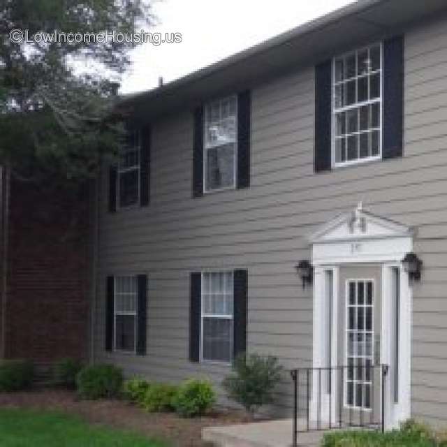 Row House in Colonial style.  