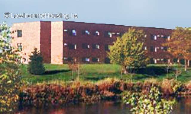 Red brick was the primary building material.  Above a housing development provides living space for approximately 30 residents.