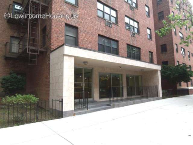 Classic red brick construction with tamper-proof steel window frames.  All apartments are equipped with unit air conditioners.  