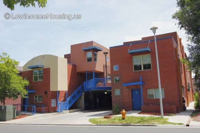 Bright red brick construction with large window area, easy access to upper floor area. Easy access to Parking garage.