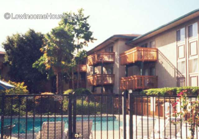 Swimmg Pool with access to spacious living areas including balconies overlooking pool area.