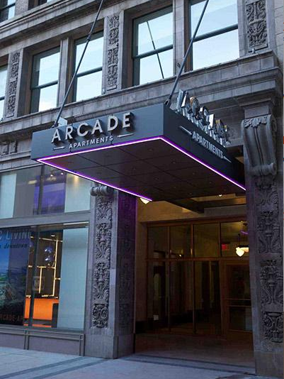 Arcade Artist Apartments 800 Olive Street Saint Louis Mo 63101 Lowincomehousing Us